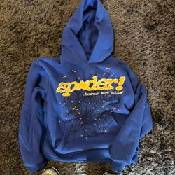 Blue and Yellow Spider Hoodie