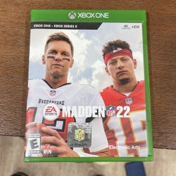 Madden 22 Xbox One 