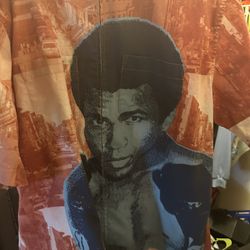 Supreme Muhammad Ali Zip up Shortsleeve shirt