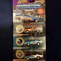 Johnny Lightning Dragsters, Car Matches Card Art