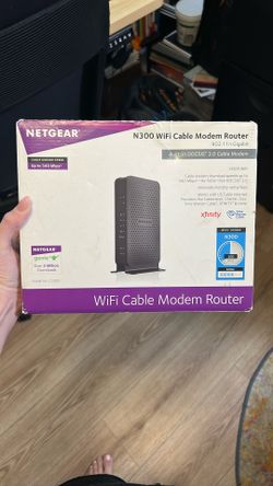 NETGEAR Wi-Fi Cable Modem Router