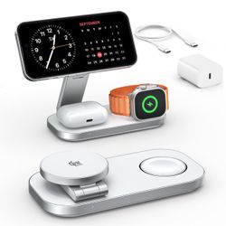 New in box 3-in-1 Wireless Charging Station for Apple Device 25W Certified Magnetic