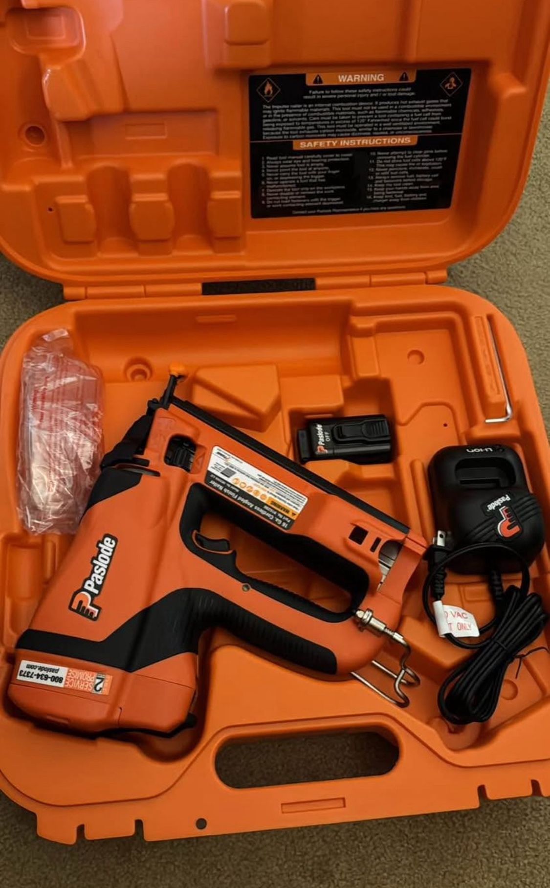 Paslode 16 Ga Angled Finish Nailer