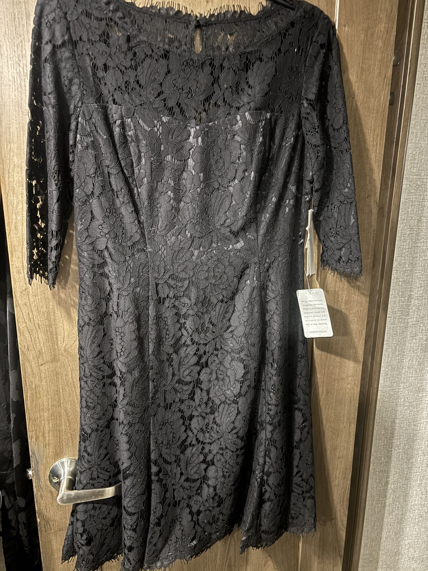 Black Lace Dress 