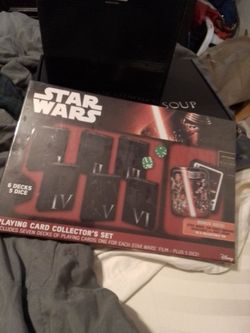 Star wars playing card collections set
