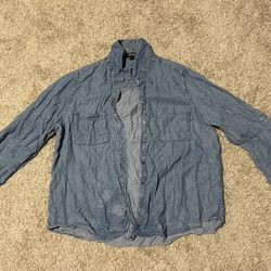 Jones New York Long Sleeve Button Up