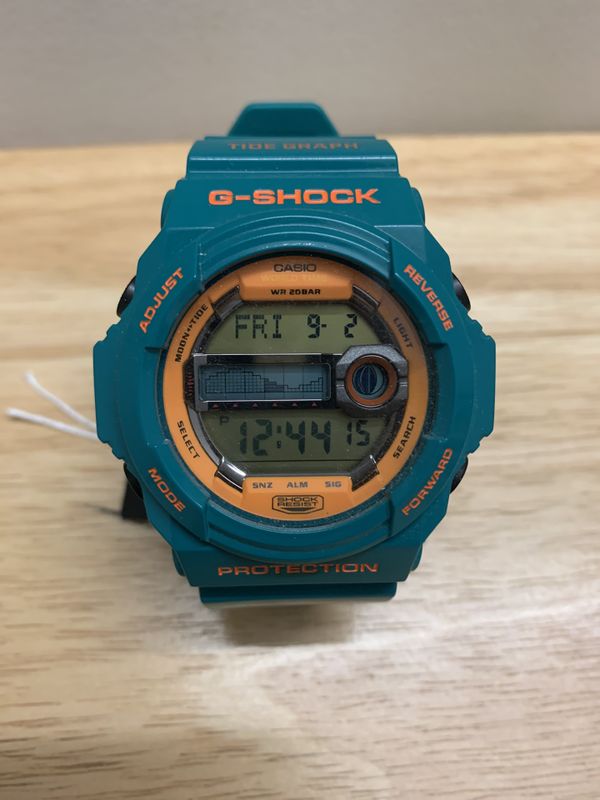 g shock g lide tide graph