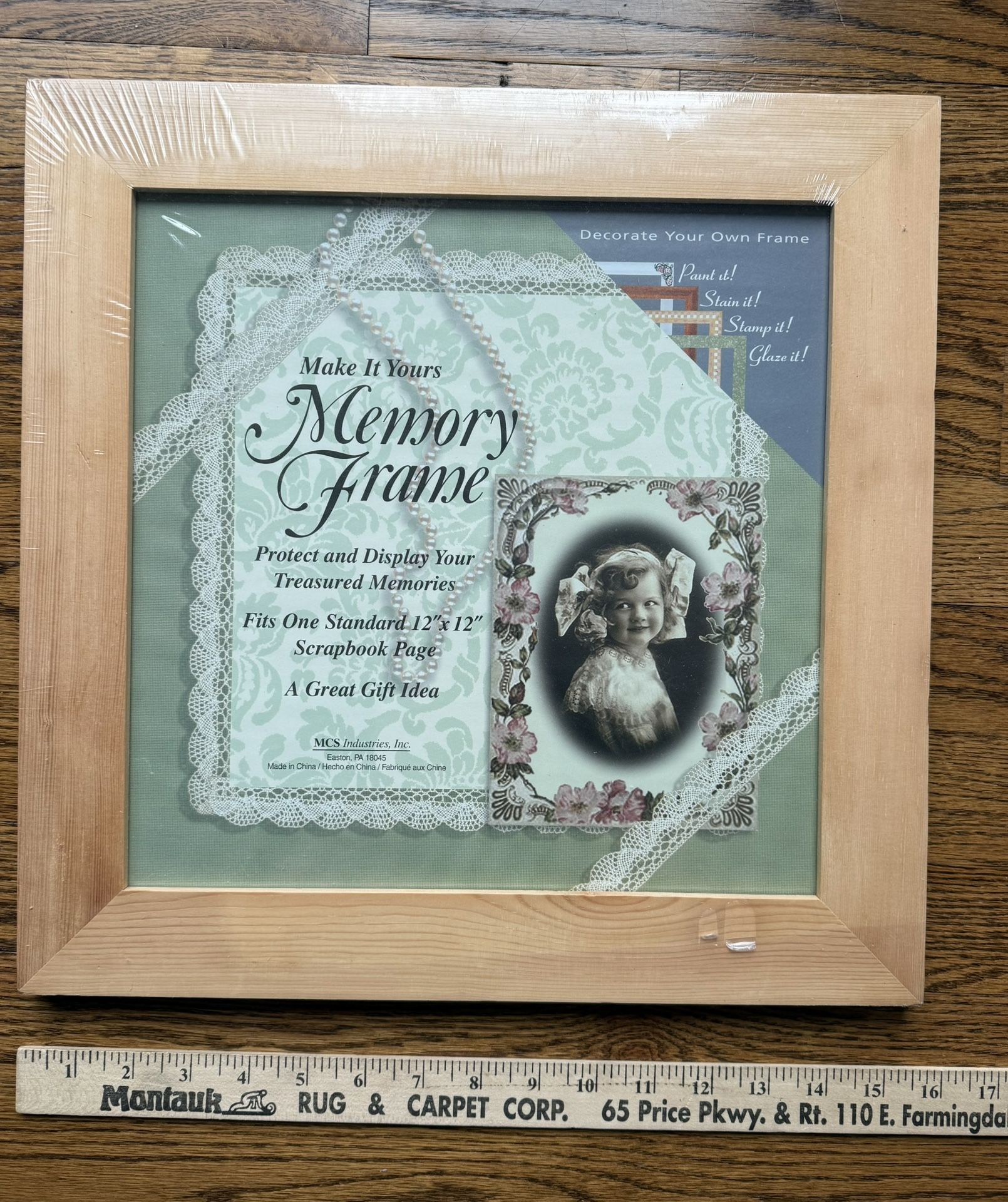 12 X 12 Memory Frame Scrapbook Brand New