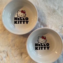 Hello Kitty Kitten Bowls