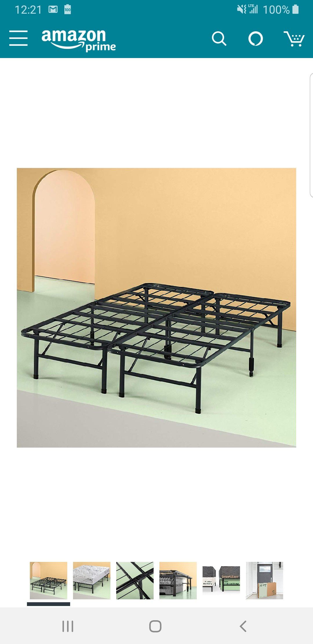 King size 14 inch platform bed frame.. BRAND NEW..can deliver