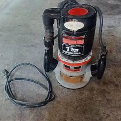 Craftsman Double Insulated Router 1½hp