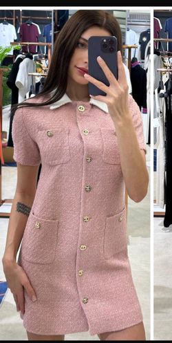 Ch*nel - Womans Dress - Black - pink - combo