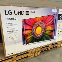 86” Lg Smart 4K LED UHD Tv