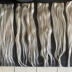 Clip In Real Human Hair Extensions 24 Inch