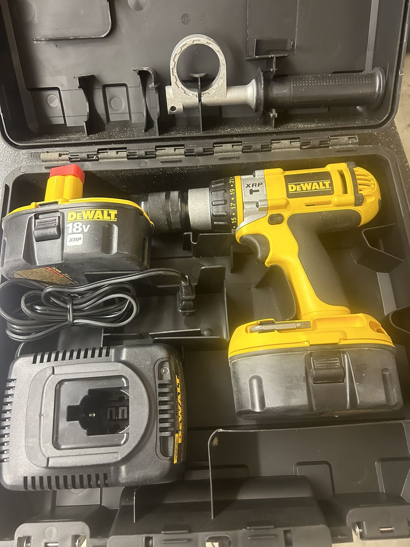 Brand new cordless drill with 2 batteries and charger