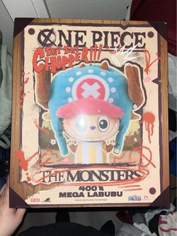Pop Mart Labubu The Monsters x One Piece Mega Labubu Tonytony Chopper 400%