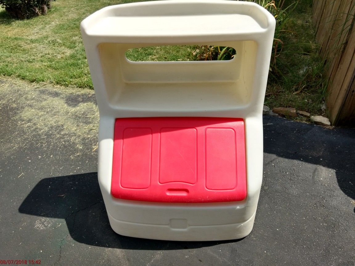 Little tikes step 2 toy box w/ shelves