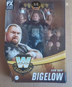 wwf legends bam bigelow ecw elite brand new