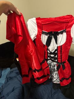 Red Riding Hood Halloween Costume (size small)