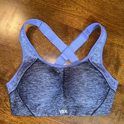 VICTORIA'S SECRET SPORT Women's Sport Bra Incredible Lightweight BLUE  Size 32C