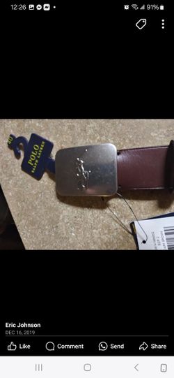 Brand New Mens Polo Ralph  Lauren  Belt Size 40 For Sale 