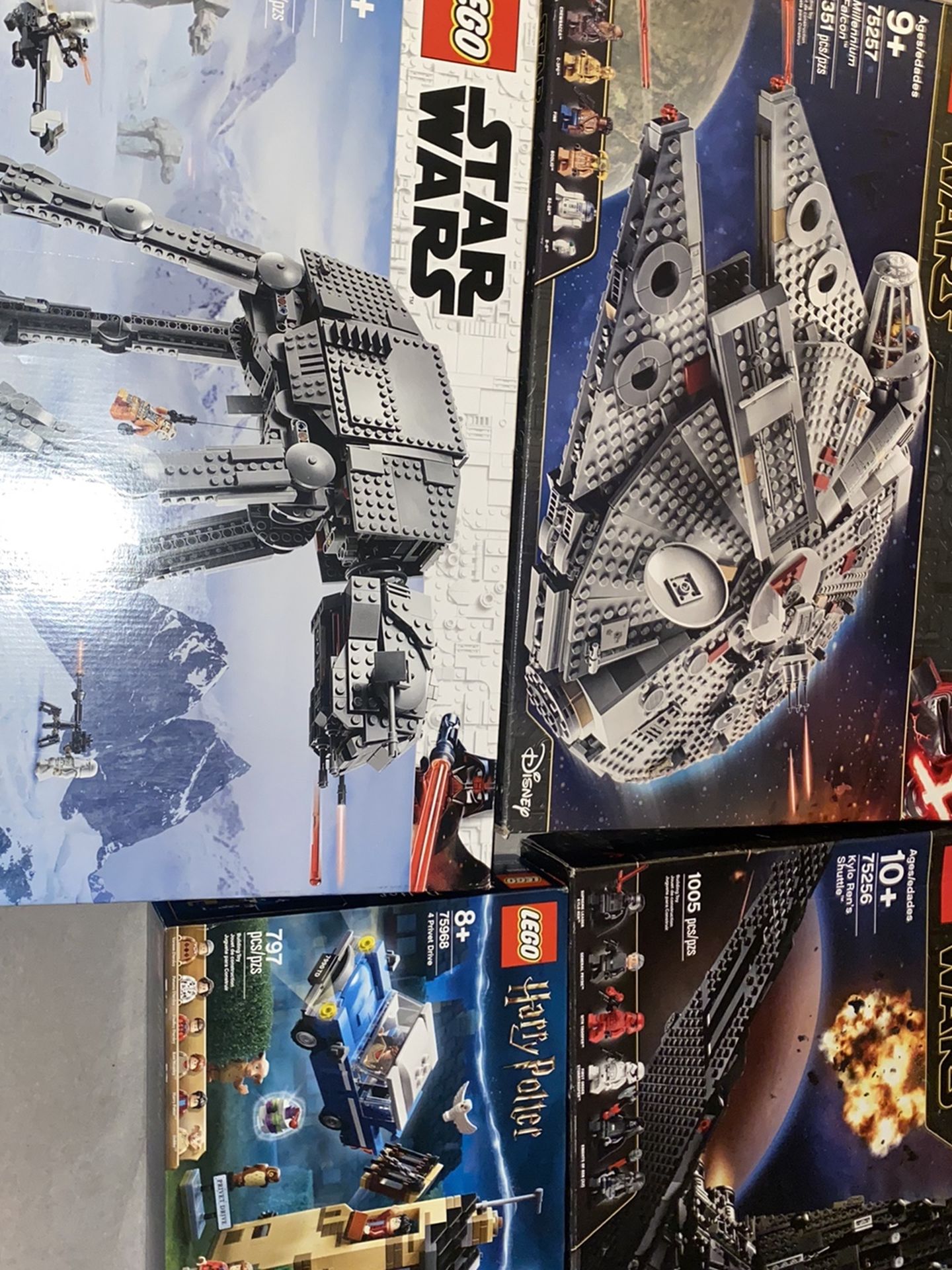 Star Wars Legos & Harry Potter Sets