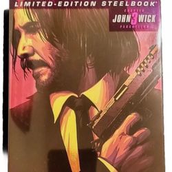 John Wick 3 Parabellum - Target Exclusive SteelBook (Bluray + DVD) Brand New 