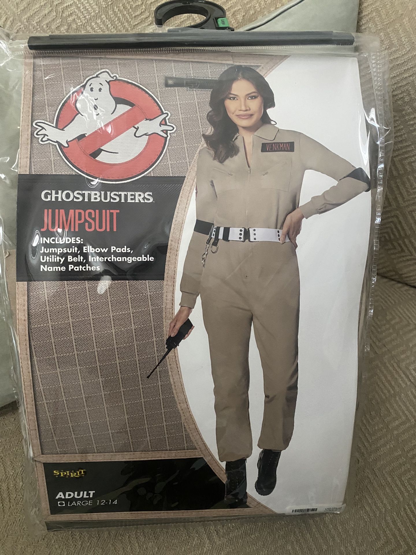 Ghost Busters Costume Size large 