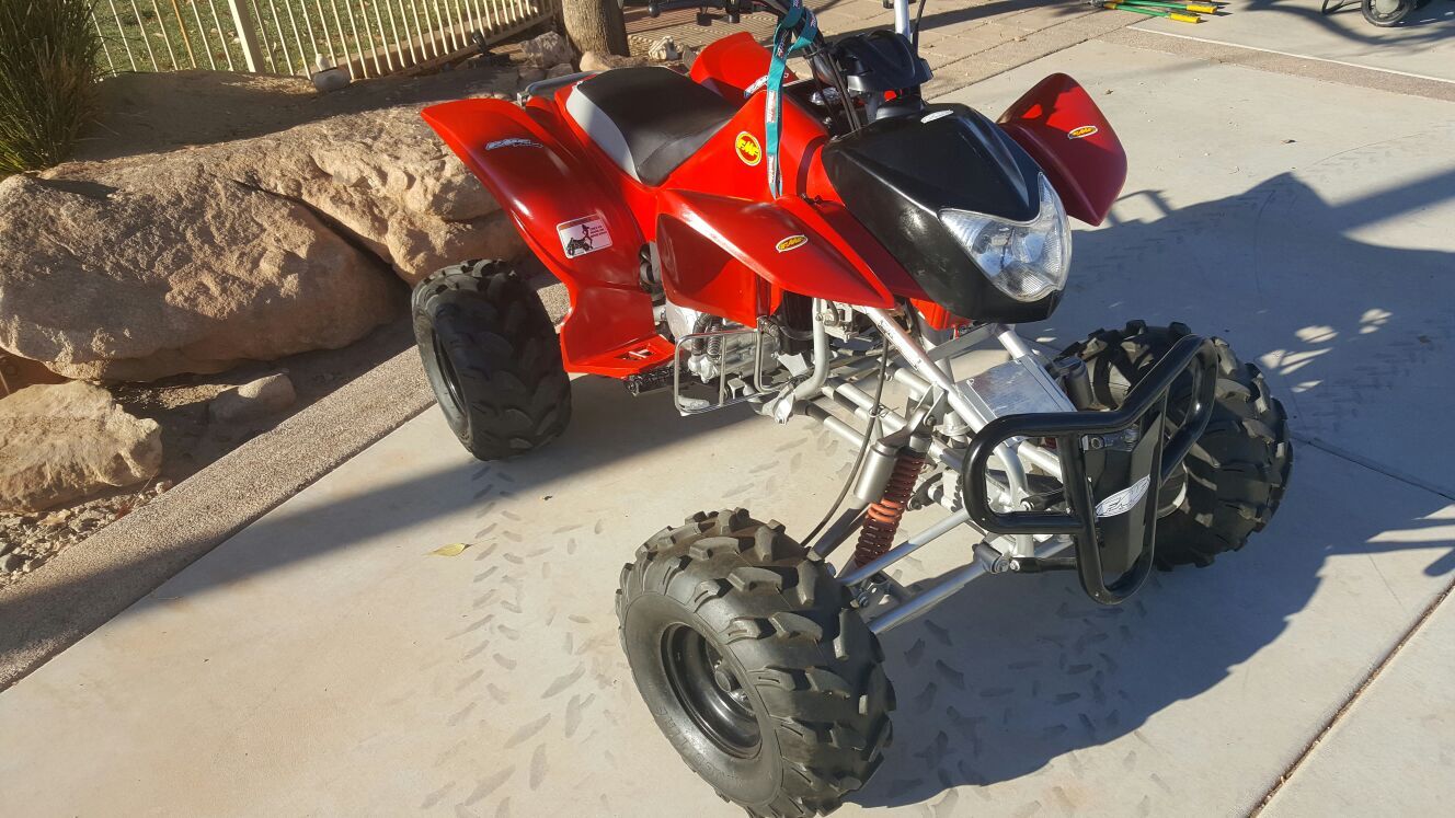 2007 ROKETA SHINERAY 200cc Quad Liquid cooled manual transmission