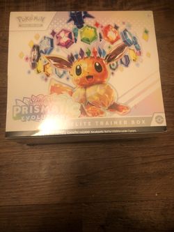 Pokémon Scarlet & Violet Prismatic Evolutions Elite Trainer Box