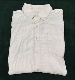 Tommy Bahama Long Sleeve Button Down Shirt Size Large White