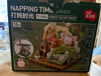 Pop Blocks Napping Time Forest Secret Base Set