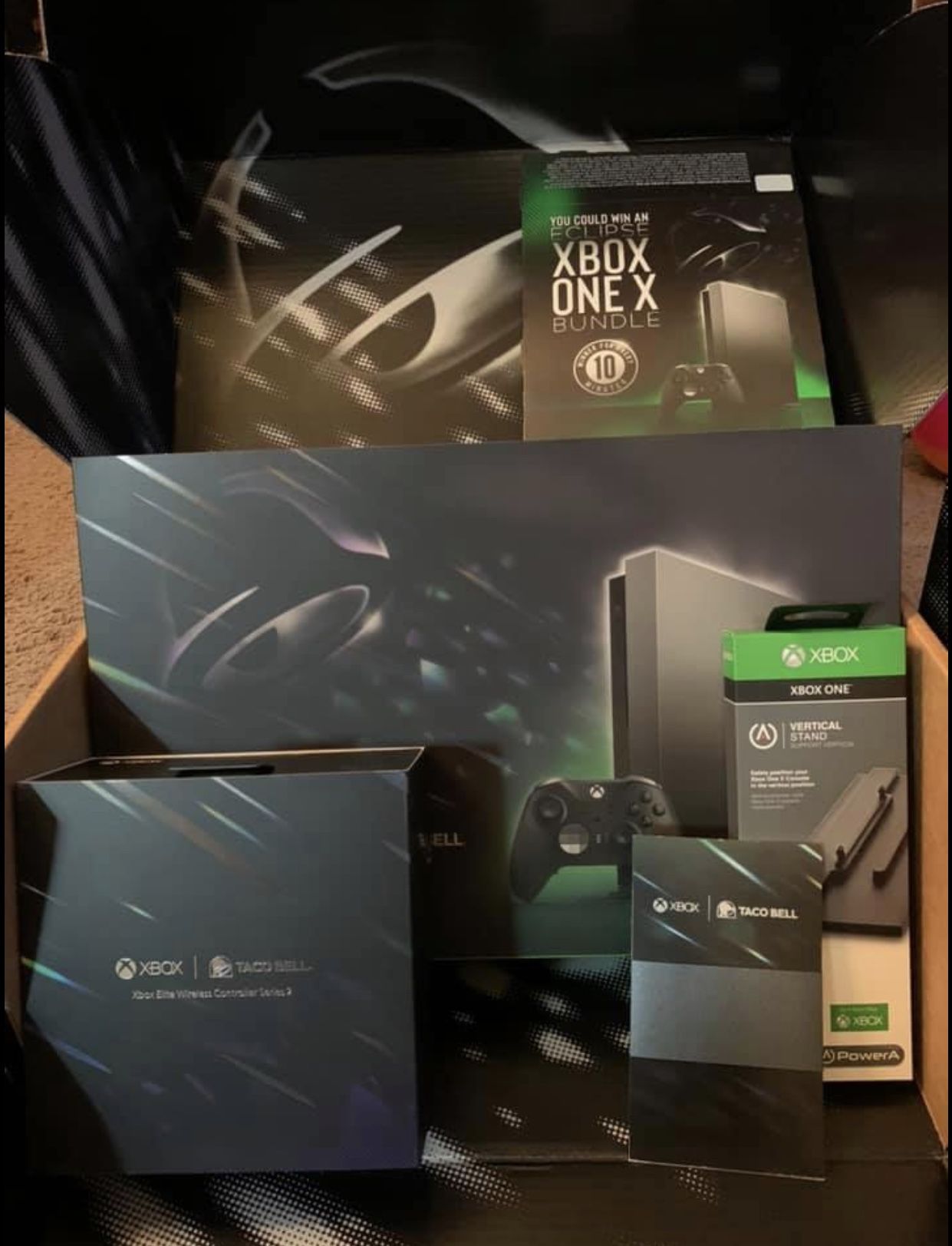 Xbox One X Taco Bell