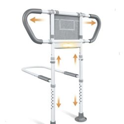 Adjustable Bed Rails for Elderly Adults, 400LB Gravity Capacity