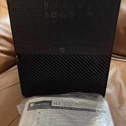JONSBO N3 Mini-ITX NAS PC Chassis, ITX Computer Case NEW