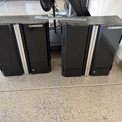 Pair of Husky tool cabinets