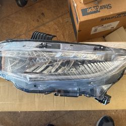 2019-2020 Honda Civic Headlight Passenger Side New