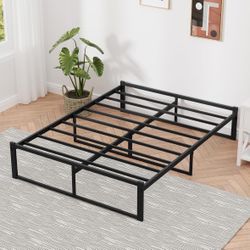 Queen Bed Frame, 14 Inch (New)
