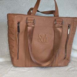 Steve Madden Cognac Brown Tote 