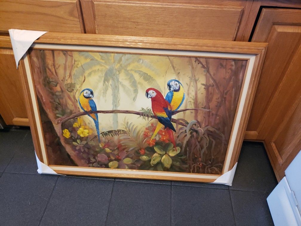 Bird Size 40"x30"