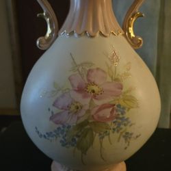 Antique Austrian Porcelain Ewervase
