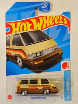 HOT WHEELS . J-IMPORTS . 1986 TOYOTA VAN .