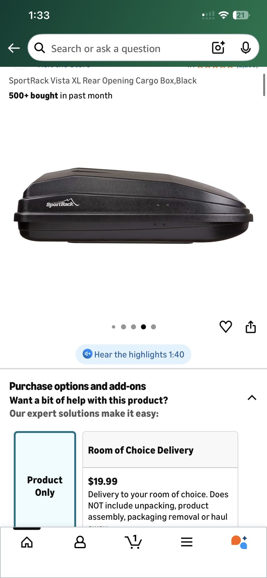 Car Roof Cargo With Rack