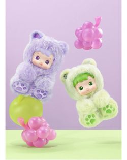 Hacipupu Gummy Bear Series-Vinyl Grape Or Green Apple Flavor Plush