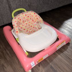 Pink Baby walker