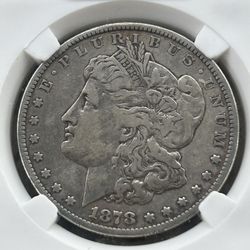 1878 Morgan Silver Dollar CC **First Year - Carson City Mint**