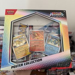 NEW Pokemon Prismatic Evolutions Poster Collection