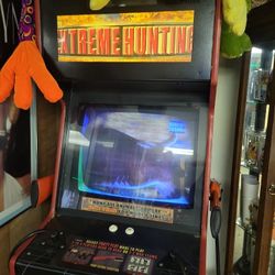 Extreme hunting stand up arcade