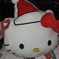 Hello Kitty Santa Christmas Pillow