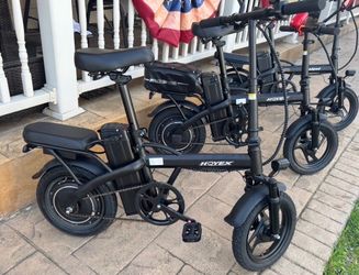 3(e-bikes )HQYEX & Laped Folding Electric Bike